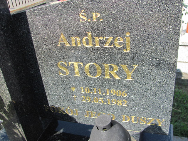 Andrzej Story 1906 Stany - Grobonet - Wyszukiwarka osób pochowanych