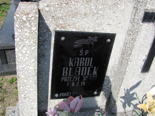 Aniela Błądek 1925 Stany - Grobonet - Wyszukiwarka osób pochowanych