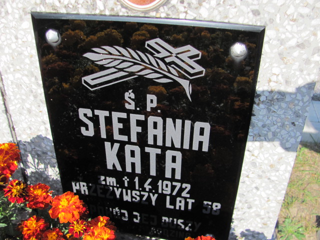 Stefania Kata Stany - Grobonet - Wyszukiwarka osób pochowanych