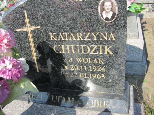 Katarzyna Chudzik 1924 Stany - Grobonet - Wyszukiwarka osób pochowanych