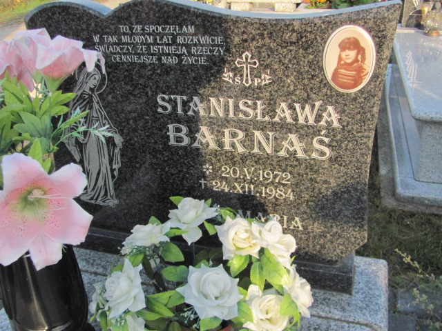 Stanisława Barnaś 1972 Stany - Grobonet - Wyszukiwarka osób pochowanych