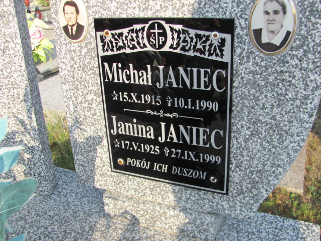Michał Janiec 1915 Stany - Grobonet - Wyszukiwarka osób pochowanych