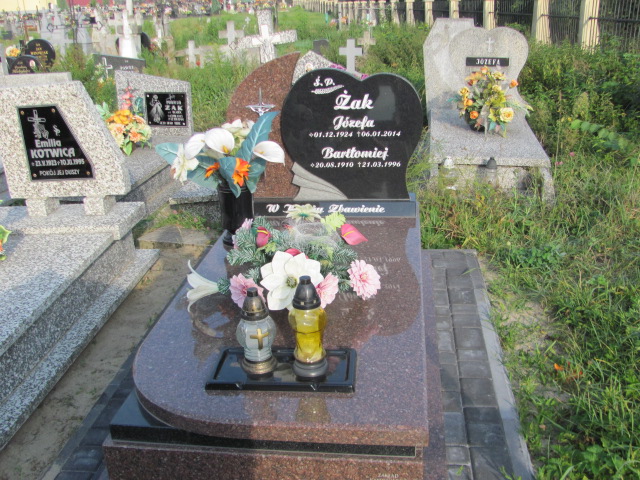 Bartłomiej Żak 1910 Stany - Grobonet - Wyszukiwarka osób pochowanych