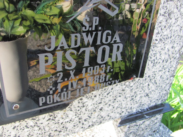 Jadwiga Pistor 1903 Stany - Grobonet - Wyszukiwarka osób pochowanych