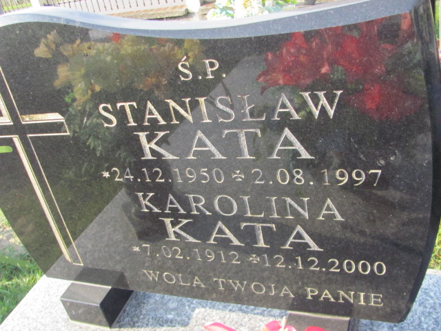 Stanisław Kata 1950 Stany - Grobonet - Wyszukiwarka osób pochowanych