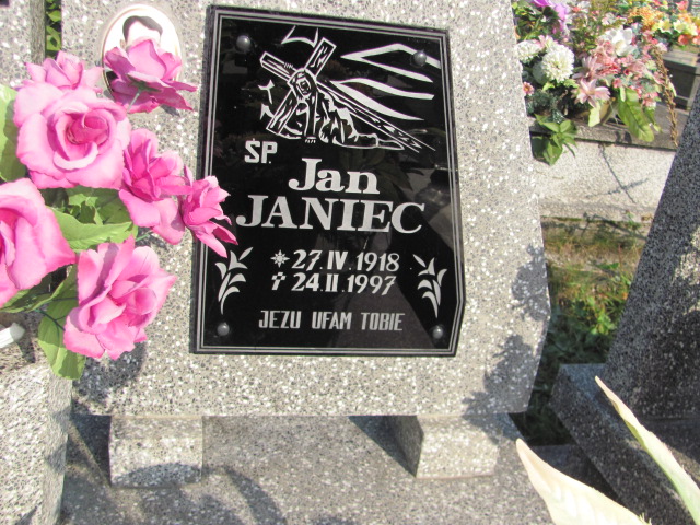 Jan Janiec 1918 Stany - Grobonet - Wyszukiwarka osób pochowanych