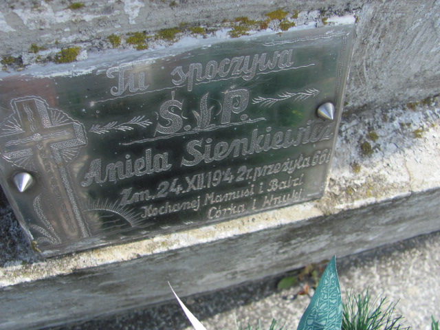 Aniela Sienkiewicz Stany - Grobonet - Wyszukiwarka osób pochowanych