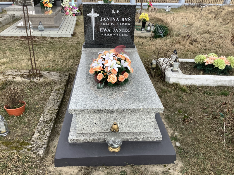 Ewa Janiec 1877 Stany - Grobonet - Wyszukiwarka osób pochowanych