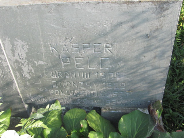Kasper Pelc 1905 Stany - Grobonet - Wyszukiwarka osób pochowanych