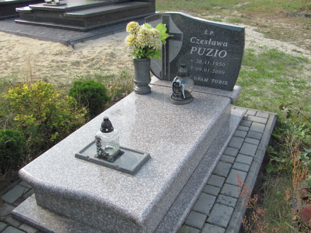 Grób Czesława Puzio