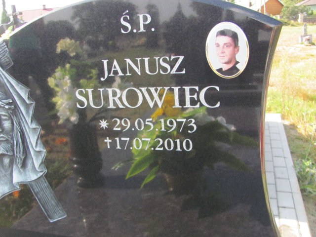 Janusz Surowiec 1973 Stany - Grobonet - Wyszukiwarka osób pochowanych
